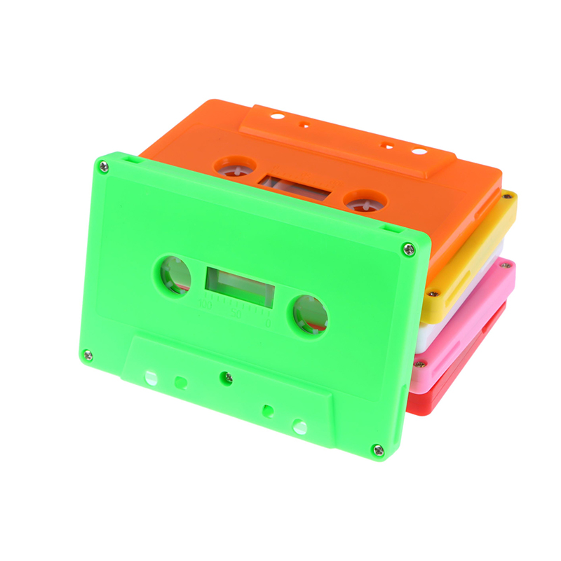 Reel Case - สินค้าใหม่ลดราคา 1 ชิ้น เคสเทปเปล่าสีสำหรับบันทึกเสียงแบบแม่เหล็ก เคสเทปคาสเซ็ตเปล่าแบบรีลทูรีล (ไม่มีแกนเทป)
