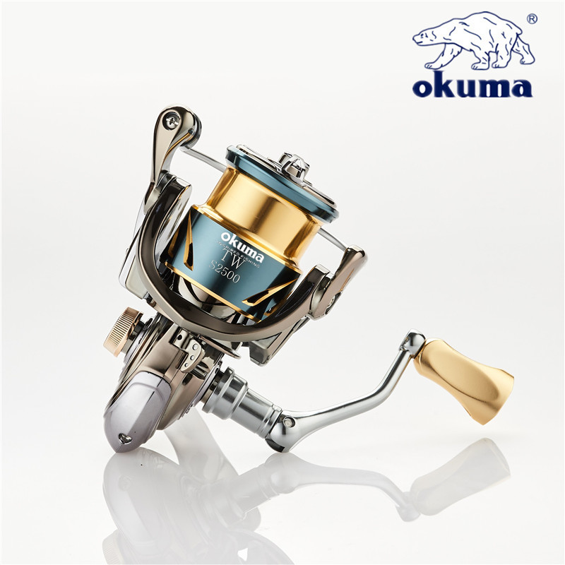 รอกตกปลาโอคุมะ ออลเมทัล 12+1BB - Surf Reel บทวิจารณ์และราคา