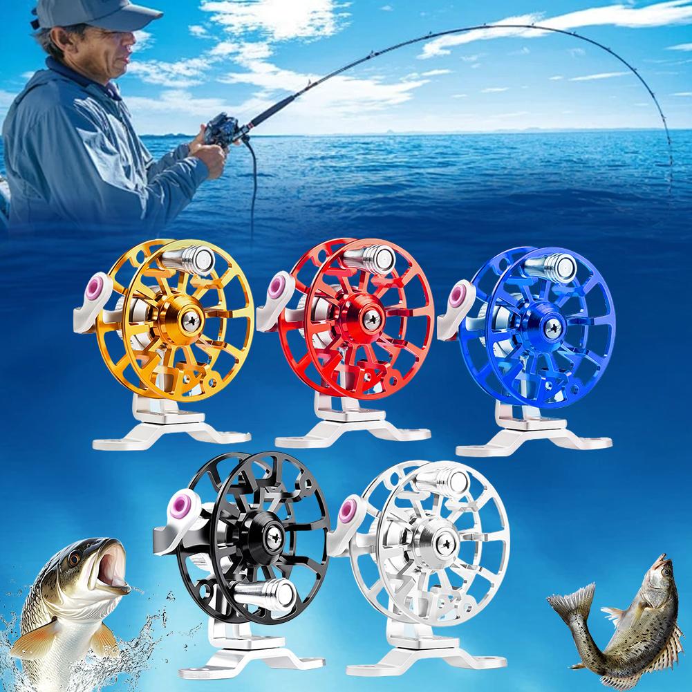รอกตกปลาขนาดเล็กแบบโลหะทั้งตัว - Ice Fishing Reel บทวิจารณ์และราคา