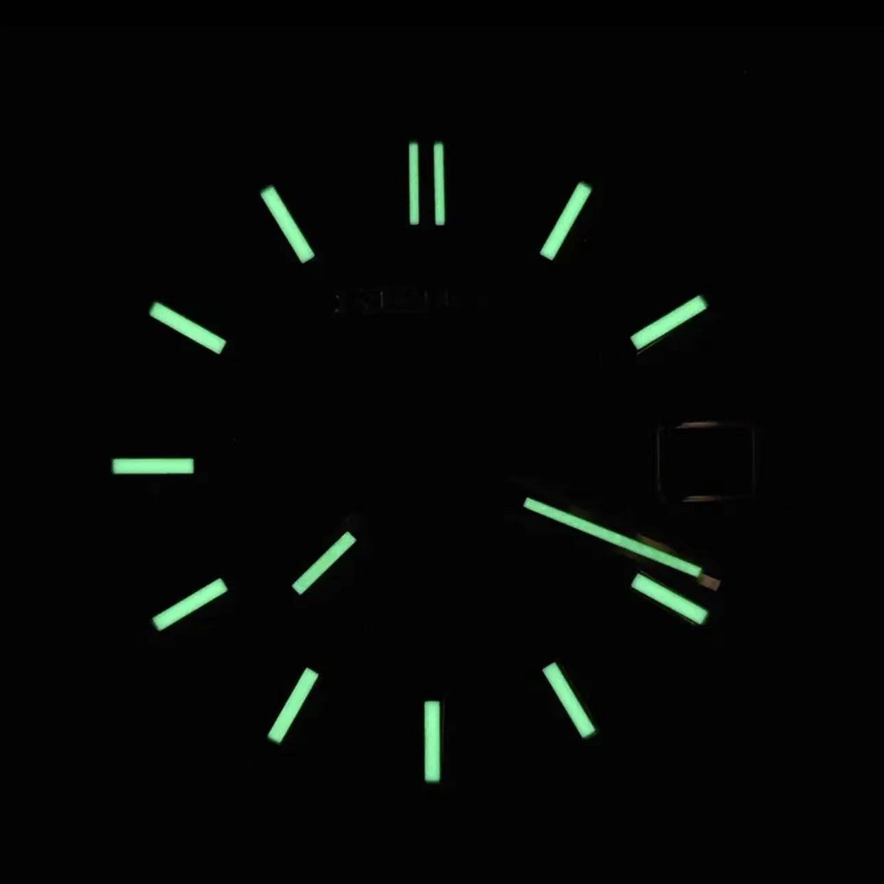 หน้าปัด NH35 S Logo Date สีเขี - Reel Case บทวิจารณ์และราคา